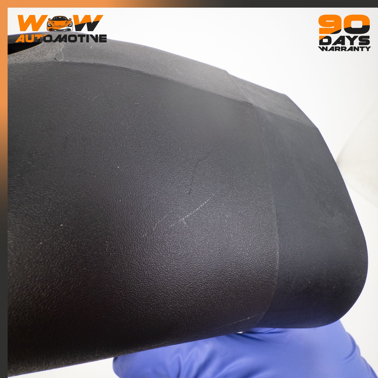 06-13 CHEVROLET CORVETTE C6 STEERING WHEEL COLUMN SHROUD COVER BLACK OEM