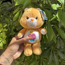 Care Bears 20th Anniversary 2002 8  Plush Birthday Bear NWT