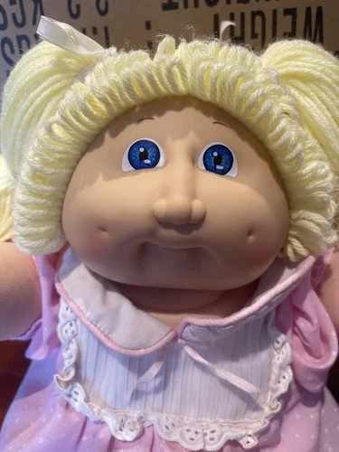 Vintage Cabbage Patch Kids Doll, Lemon Pigtails Xavier Roberts 1978-82