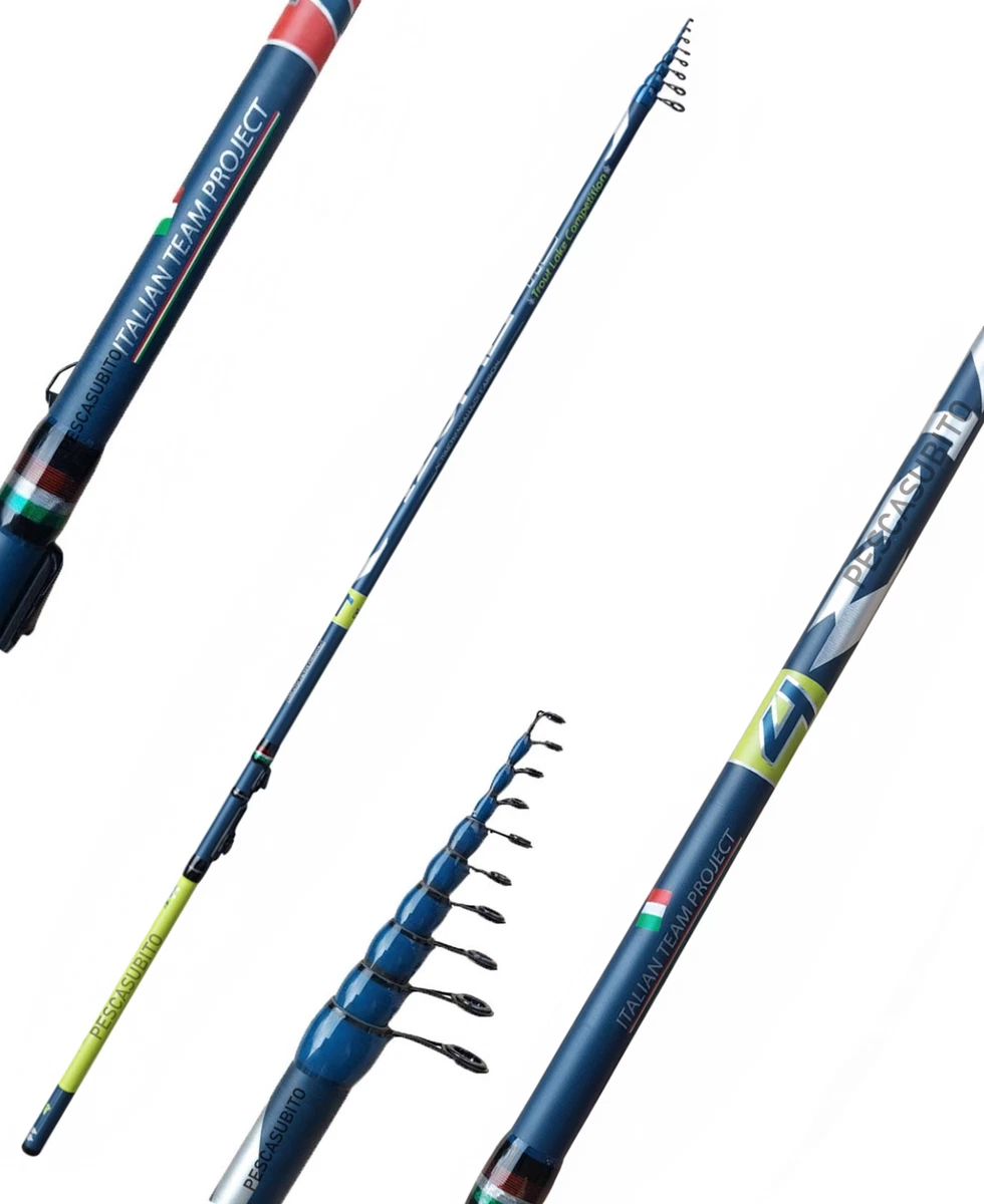 Canne à Pêche Tubertini TLE Bomb 1m - Puissance 4.50, Portée 15-25g, Pour Truite Lac