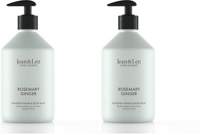 Jean & Len Heavenly Hand- & Body Balm Rosemary & Ginger, für ein 
