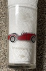 Vintage Mobil Pegasus Classic Car Glasses Set of 7 Pristine Shape 1960s — photo 8