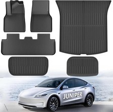 Floor Mats for Tesla Model Y Juniper 2025 2026 5 Seat , All Weather TPE