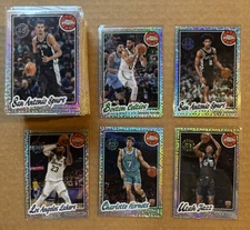 2025-26 Topps Chrome Basketball Silver Pack Mojo 1980-81 45th Anniversary U Pick