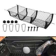 Car Rear Cargo Net, Truck Bed Cargo Net Organizer, Adjustable Elastic 47.24"