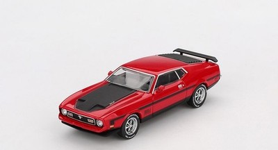 1971 Ford Mustang Mach I  Red  #1122 LHD *** Mini GT 1:64 OVP