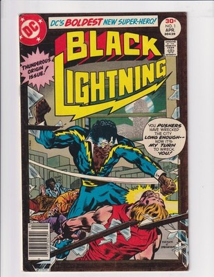 Black Lightning # 1 - DC 1977 Comics key issue 1st App Black Lightning
