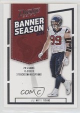 2017 Panini Prestige Banner Season JJ Watt #17 9o3