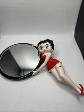 Vintage Betty Boop Ceramic Hand Mirror Vandor 1983