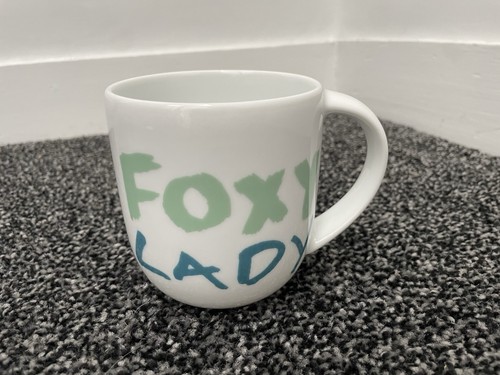 VINTAGE JAMIE OLIVER `FOXY LADY` MUG - ROYAL WORCESTER - 9.5 CM HIGH - VGC