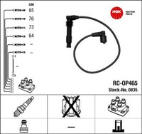 NGK 0835 ZüNdleitungssatz ZüNdkabelsatz ZüNdkabel
