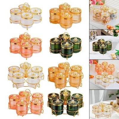 Trockenobst Tablett Geteilt Snack Servierschalen Organizer Vorspeise Tablett Kreativ