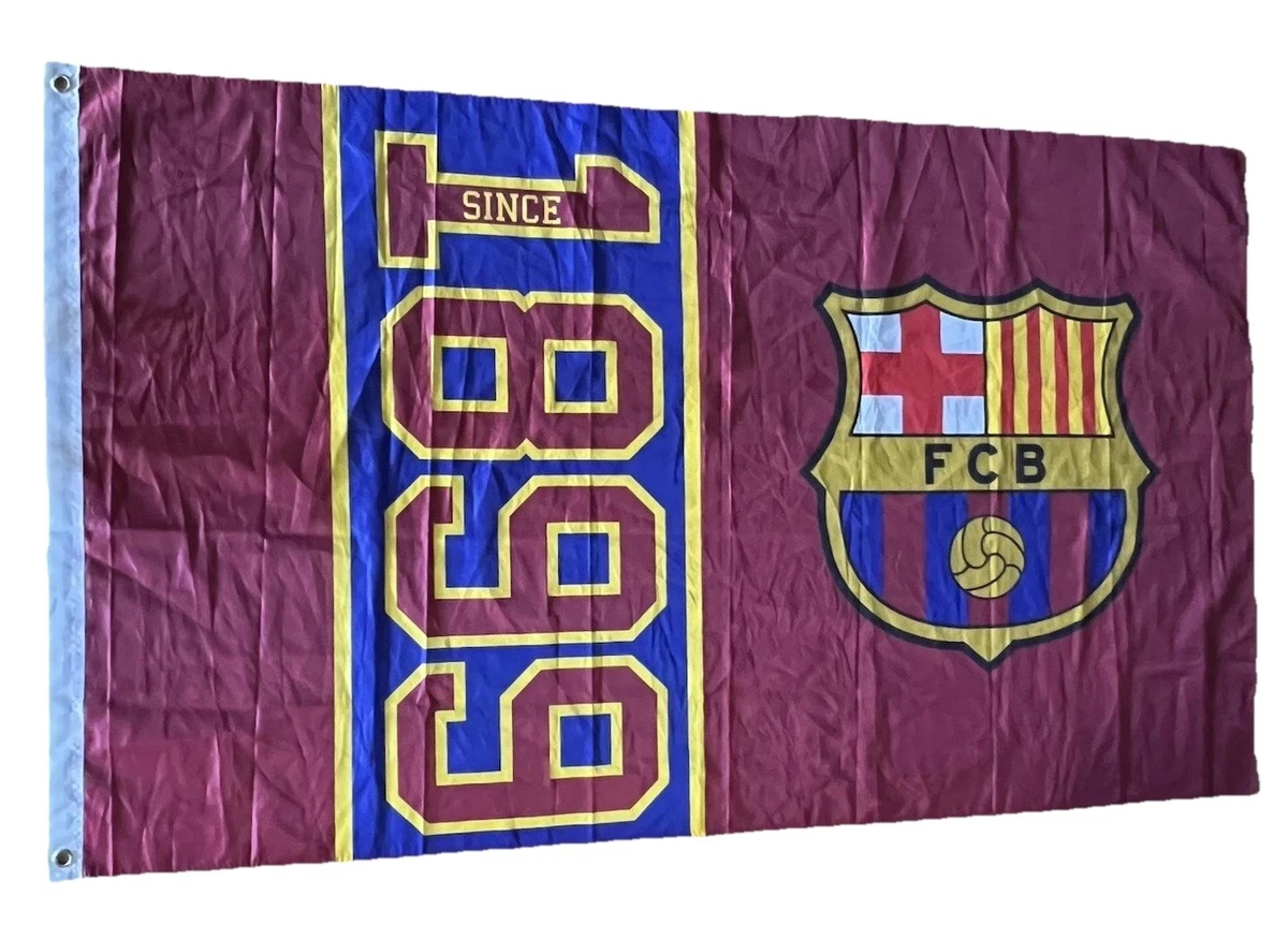 FCバルセロナ　フラッグ　ヴィンテージ FC Barcelona Unisex Adult International Club Soccer Fan Flags for