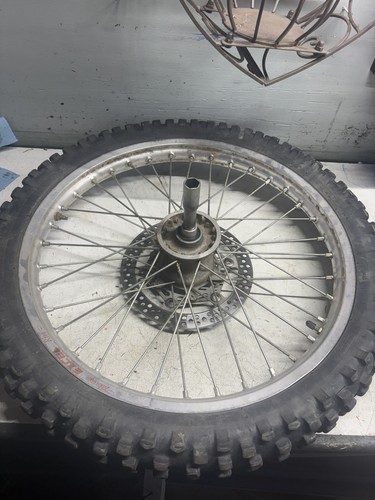 2003 Yamaha 03-08 YZ450F OEM FRONT WHEEL RIM HUB RIM SPOKES TIRE COMPLETE FAST