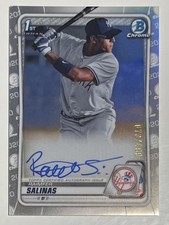 Raimfer Salinas 2020 Bowman Chrome Prospects 1st Bowman Refractor Auto /499