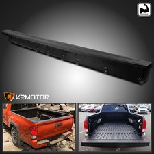 Fits 2016-2019 Toyota Tacoma Black Tailgate Molding Cap Protector Spoiler Cover