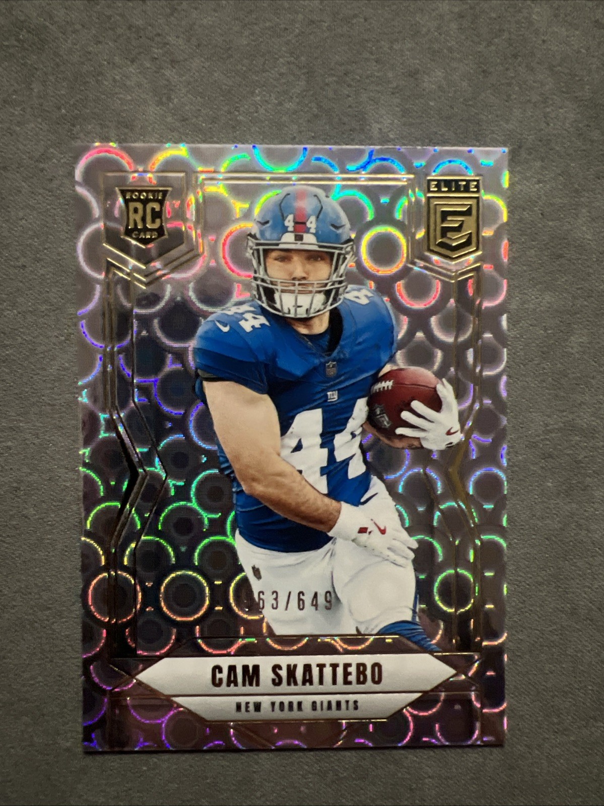 2025 Donruss Elite - CAM SKATTEBO #153 Lavendar Pyramid /649 Rookie SP Giants