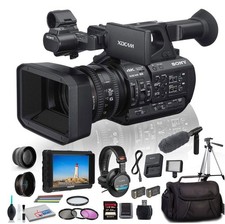 Sony PXW-Z190V 4K XDCAM Camcorder PXW-Z190V with Tripod, Padded Case, LED