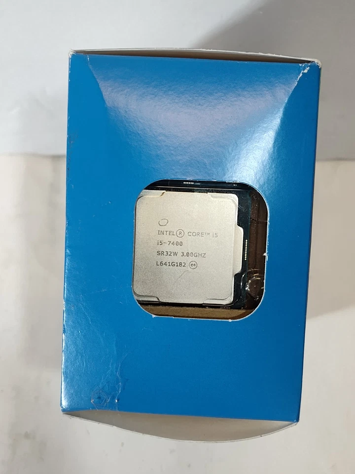 NEW Intel Core i5-7400 Quad-Core 3.0GHz BX80677I57400 Processor CPU w/Cooler NIB - Image 3 of 4