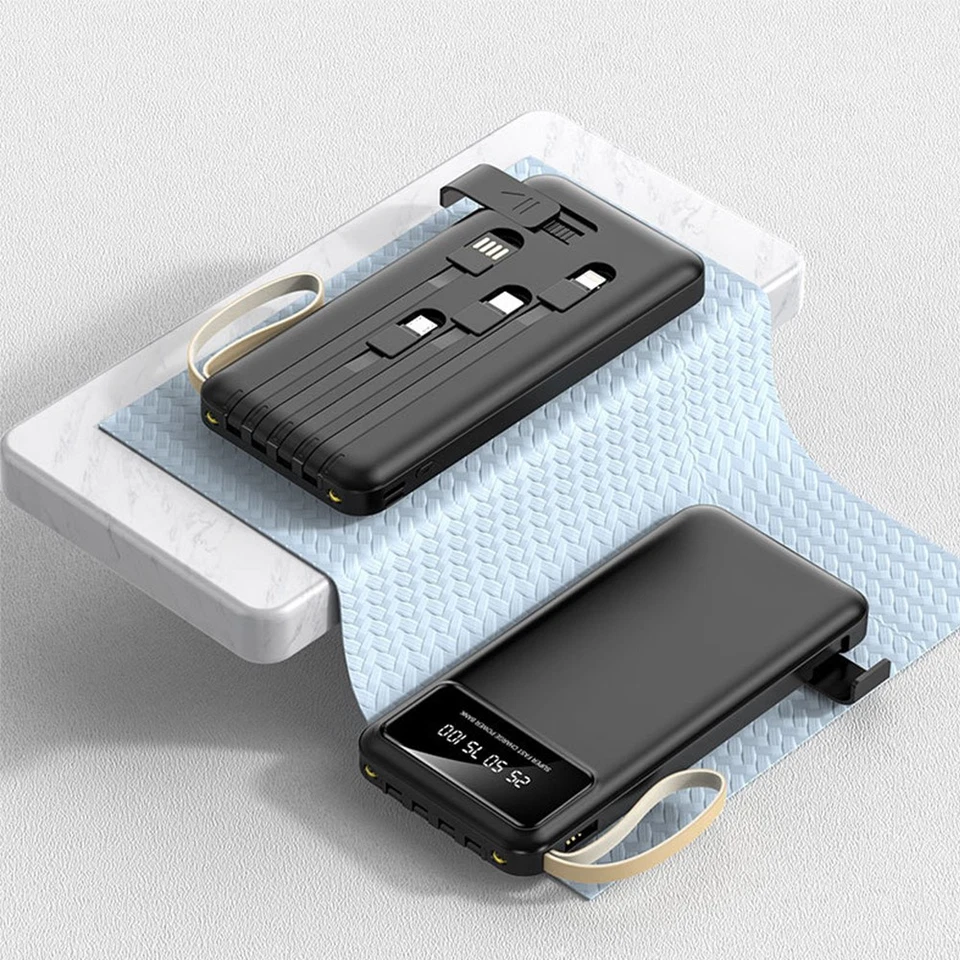 9000000mAh Powerbank Externer Batterie Ladegerät ZusatzAkku 4 USB Für Alle Handy - Bild 2 von 4