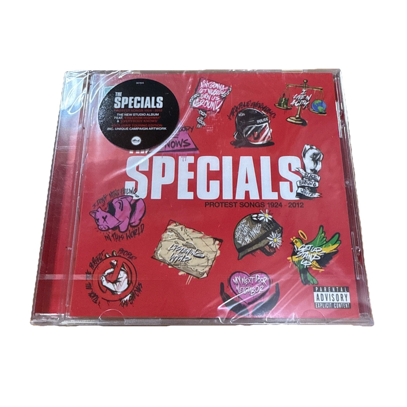 THE SPECIALS PROTEST SONGS 1924-2012 ISLAND L/E EXCLUSIVE TOURING EDITION NEW SE