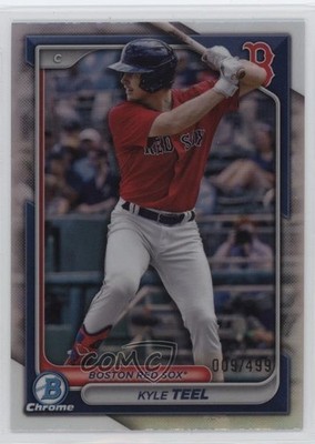 2024 Bowman Chrome Prospects Refractor 9/499 Kyle Teel #BCP-178 1g1q