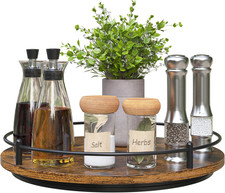 Lazy Susan Organizer  12 Inch 360 Degree Rotating Spice Rack for Kitchen