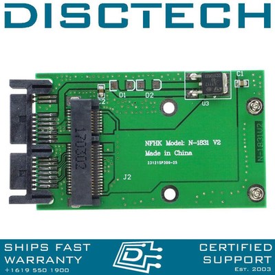 50mm Full-Height Mini PCI-E mSATA SSD to 1.8 inch MICRO SATA Converter