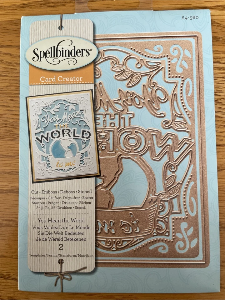 Spellbinders Dies LOT-4 Shapeabilities Nestabilities Floral, Decor, Oval Frames - Image 2 of 4