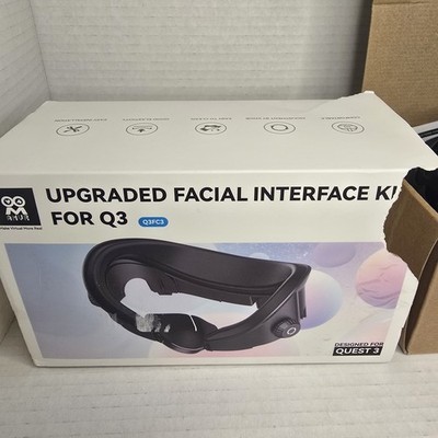 AMVR Upgraded Facial Interface Kit for Meta Quest 3   Q3FC3 Excellent 