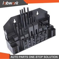 Labwork 60 Piece 7/16" T-Slot Clamping Kit 3/8"-16 Thread Complete Set