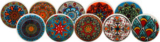 Ceramic Cabinet Knobs Boho Kitchen Knobs and Pulls for Cabinets, Drawers, Dres