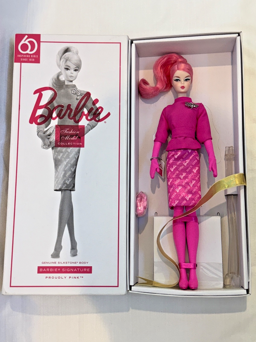 Barbie FXD50 6 inch 60th Anniversary Pink Doll for sale online | eBay