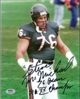 Steve McMichael Chicago Bears Autograph 8X10 Photo PSA/DNA Auto