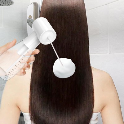 Electric Foaming Shampoo Dispenser Portable for Kitchen Sink Window Cleaning