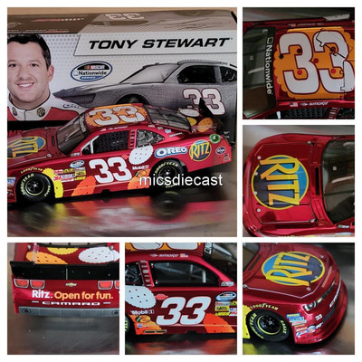 RARE 2013 Tony Stewart #14 Oreo Ritz Color Chrome HOTO 1:24 Diecast 72 RCR NIB