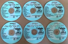 CHARTBUSTER KARAOKE - HITS OF THE 50'S - 6 DISC SET - FREE SHIPPING