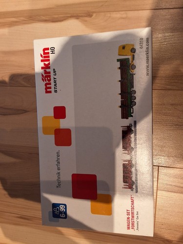 Märklin my world H0 44310 Forstwirtschaft Rungenwaggons AC Ep.6 SIKU-LKW OVP | Zustand: Neu