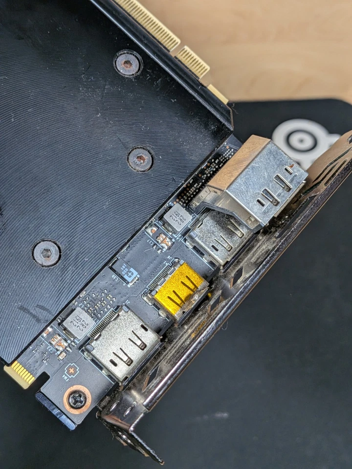 PARTS ONLY MSI 2080 Ti Gaming X Trio GPU EK Vector Graphics Card 11GB GDDR6 - Image 2 of 4