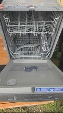 GE Stainless Steel Built-In Dishwasher Steam Sanitized Clean Wash Programs 2