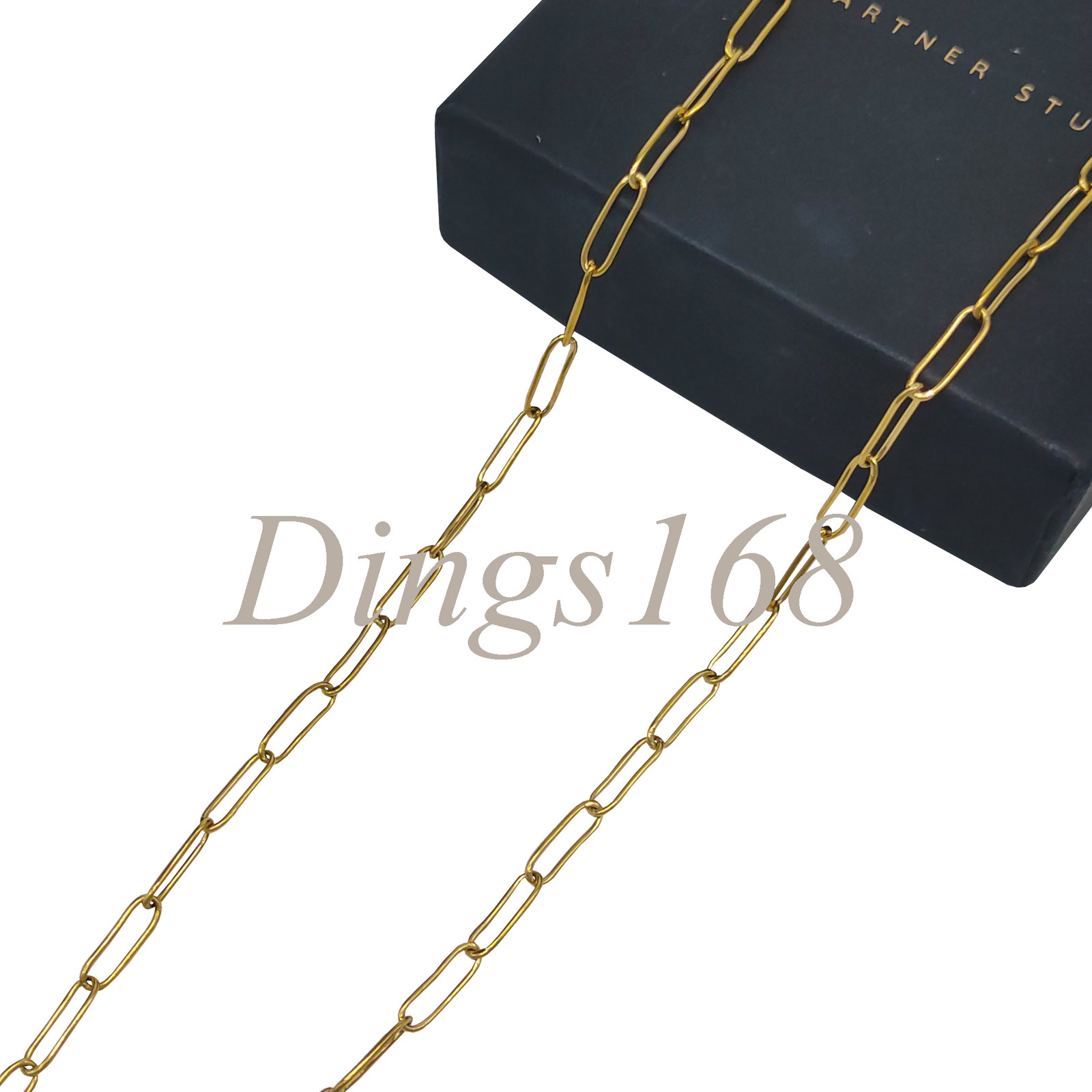 Real 18K Yellow Gold Filled Nickel-Free 24