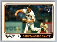 Tristan Beck 2023 Topps Heritage 683 NM