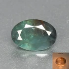 0.55 Ct Oval Cut 5.8 x 3.9 MM 100% Natural Green To Grayish Purple Alexandrite