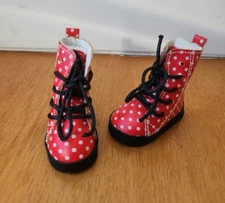 red boot shoe P 60mm doll paola reina amigas ruby red fashion friends