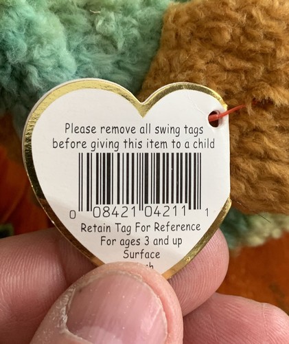 Ty Beanie Baby Beak the Hummingbird, Errors, Rare, Retired, Collectible, 1998👀 - Picture 5 of 8