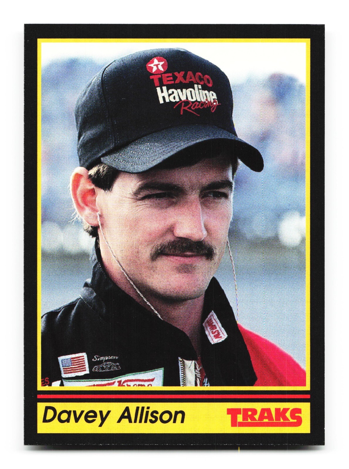 1991 Traks #156 Davey Allison NM 3738