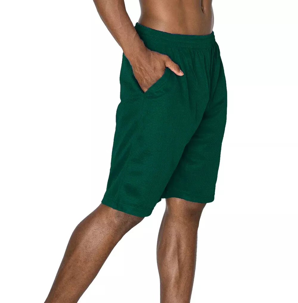 Heavy mesh basketball shorts sales