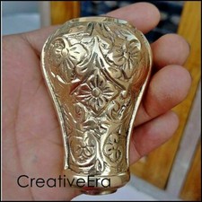 Beautiful Brass Designer Knob Handle For Wooden Walking Stick Antique Canes
