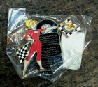HARD ROCK CAFE PIN / Indianapolis / WAITRESS FLAGS - in original package / NEW