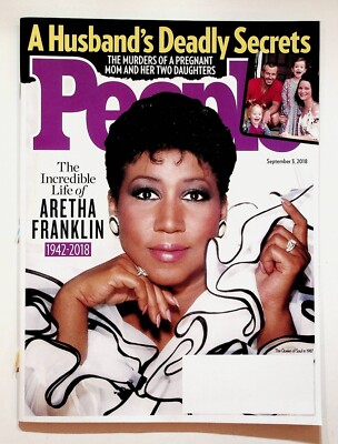 2018 September 3 People Magazine Aretha Franklin Keanu Reeves & Winona Ryder